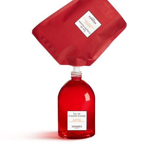 HERMÈS Eau de rhubarbe écarlate - Recharge gel moussant mains HERMÈS Eau de rhubarbe écarlate - Recharge gel moussant mains